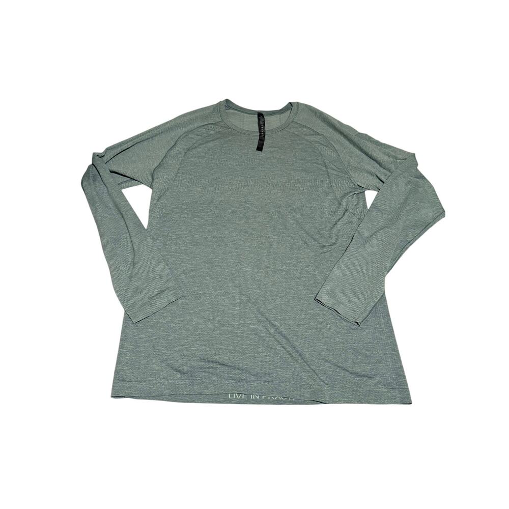 Lululemon Men's Metal Vent Tech 2.0 Long-Sleeve Shirt Teal Blue Green XL NWOT